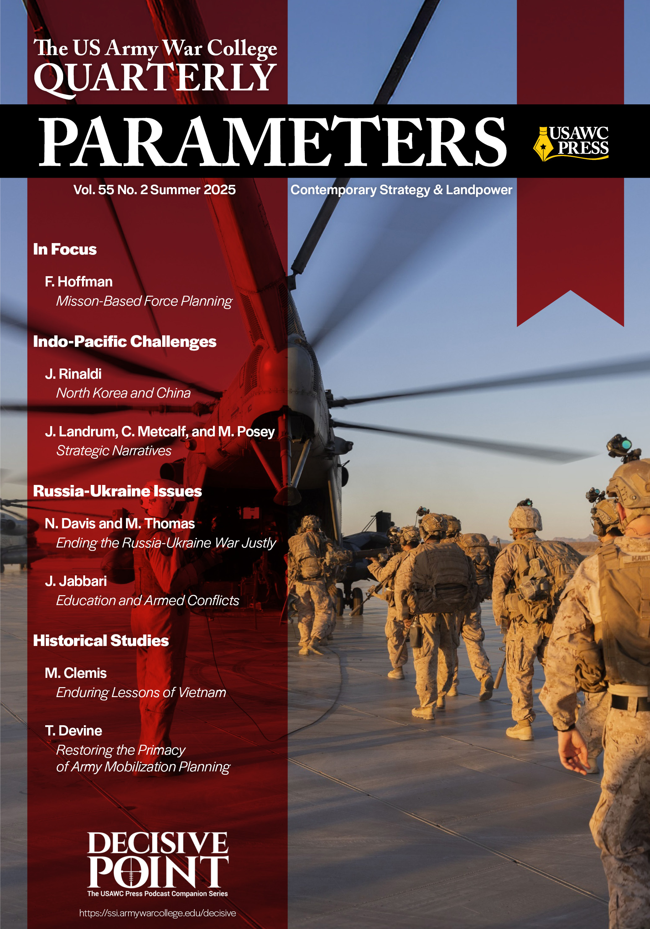 Parameters | Summer 2025 Cover